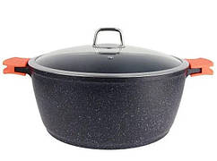 Каструля Bohmann BH 7350-20 MRB 20 см 2.2л подвійне дно мармурове покриття