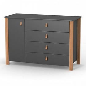 Комод Верес 1200 Монако, темно-сірий