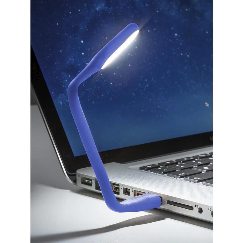 Світлодіодний LED світильник гибка USB лампа-фонарик Optima UL-001 Фіолетовий