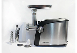 Потужна електрична м'ясорубка ProMotec PM-1055 3200Вт