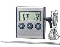 Кухонный термометр для мяса с выносным щупом и таймером (2364)