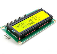 Дисплей для ардуино 1602A ARDUINO LCD, зеленый фон (1324)