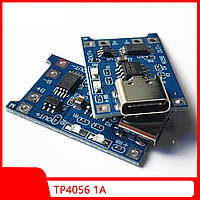 TP4056 контроллер заряда 5V 1A с функцией защиты аккумулятора, Type-C (2365)