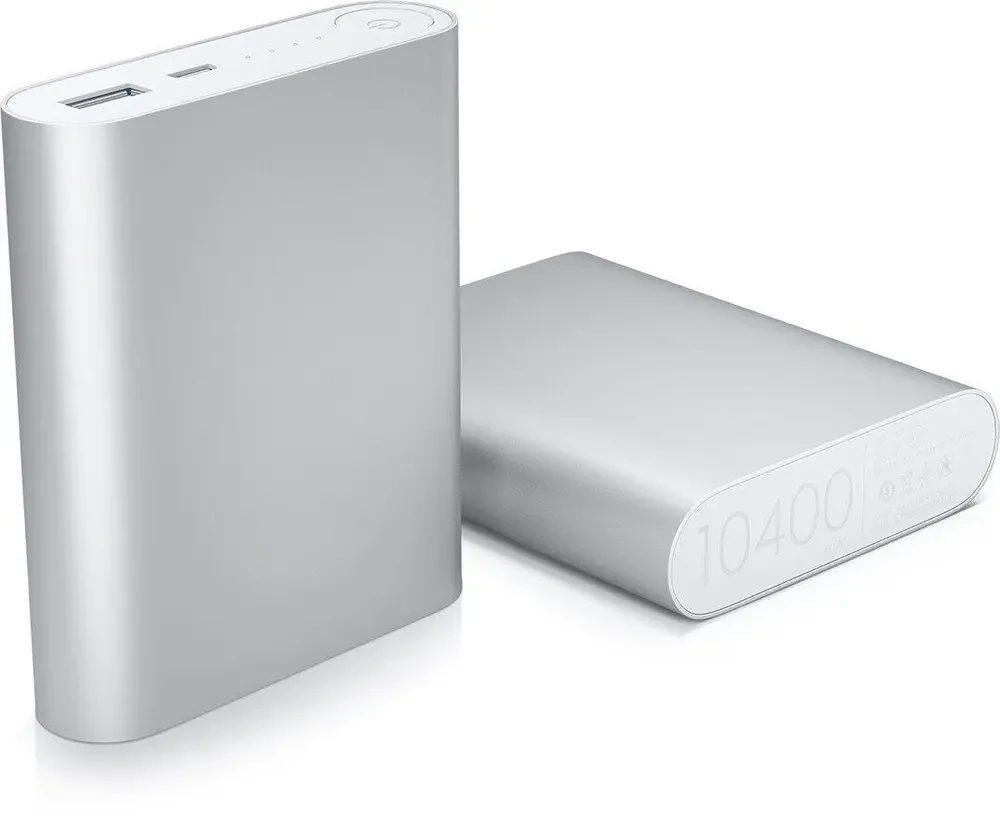 Павербанк MI Power Bank 10400 mAh СЕРЕБРО, фото 1