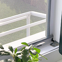 Москітна сітка для вікон MVM 150 x 90 см біла