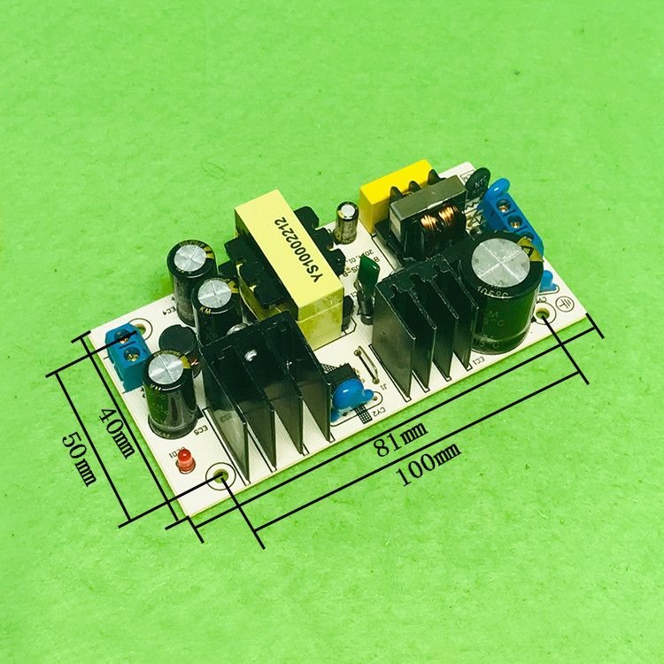Импульсный Блок питания, AC-DC преобразователь 220-5В 5А (1130) - фото 1 - id-p1806530374