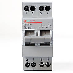 Перекидний вимикач ElectroHouse 2x40А I-0-II EH-CS-2.40