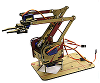 Набор "Механическая рука", рука манипулятор робота 4 степени свободы (1161)