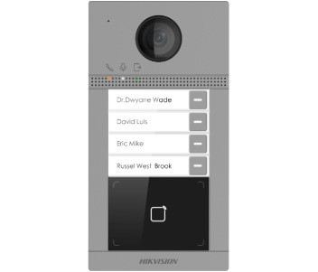 Виклична панель Hikvision DS-KV8413-WME1(B)/Surface/Flush