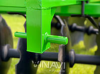 Дискова борона навісна 2 секції 1.5 м (7 дисків), фото 4