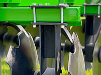 Дискова борона навісна 2 секції 1.5 м (7 дисків), фото 5