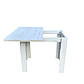 Розкладний стіл Неман ЮТА Слім Дуб крафт білий, фото 4