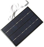 Зарядное устройство на солнечной энергии 2W 5V Поликристаллический кремний. 88x142MM (2259)