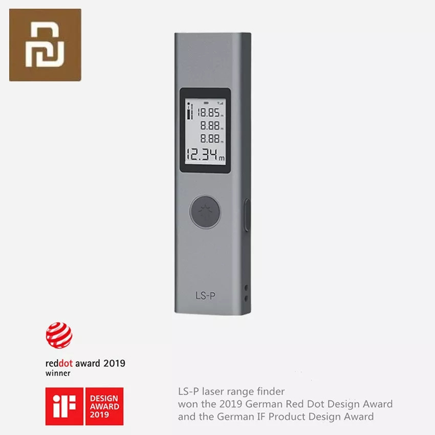 Цифровий лазерний далекомір Xiaomi Duka LS-P до 40 метрів, фото 1