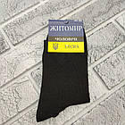 Шкарпетки чоловічі високі весна/осінь р.36-40 чорні ЖИТОМИР ДУКАТ 30037619, фото 2