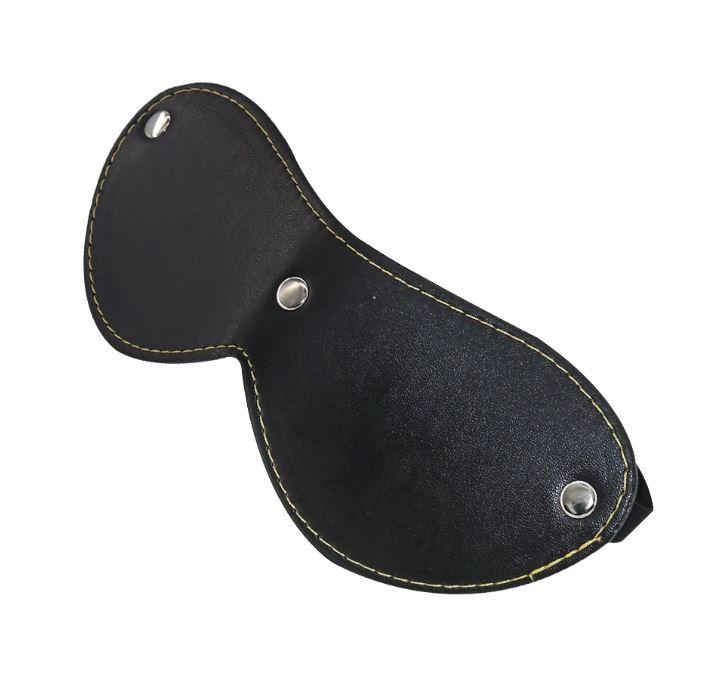 Шкіряна маска БДСМ, фото 1