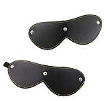 Шкіряна маска БДСМ, фото 4