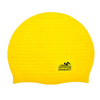 Шапочка для плавання CONQUEST силікон SC08 sport жовта
