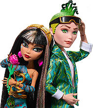 Монстер Хай Клео де Ніл і Д'юс Горгон Набір ляльок Monster High Cleo Deuce Howliday Love Edition HKY85