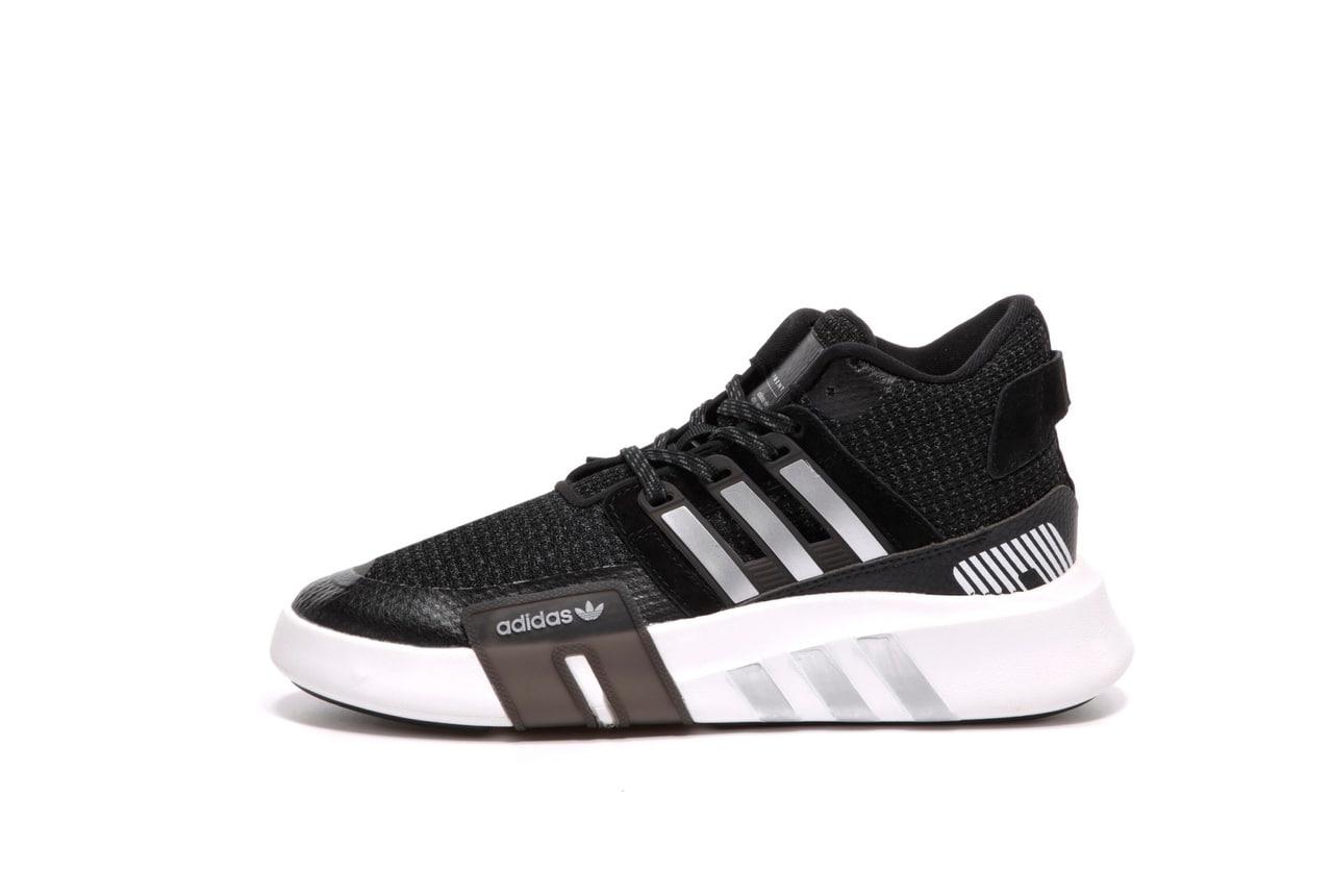 Кросівки чоловічі Adidas EQT ADV Black чорні рефлективн текстильні стильні весна літо легкі В'єтнам