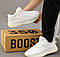 Чоловічі білі Кросівки Adidas Yeezy Boost 350, фото 4