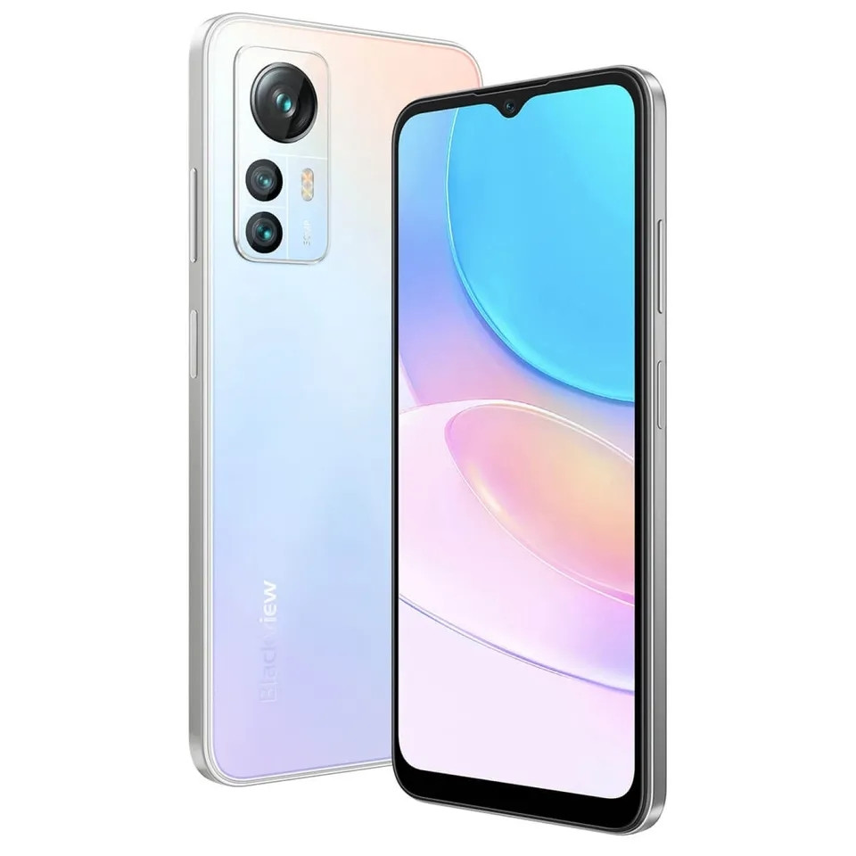 Смартфон Blackview A85 Mirror White 8\128GB 50MP 4480mAh NFC
