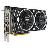 PCI-E, RADEON RX 580 8192Mb GDDR 5 MSI ARMOR OC б/у, фото 4