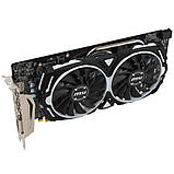 PCI-E, RADEON RX 580 8192Mb GDDR 5 MSI ARMOR OC б/у, фото 5