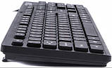 Клавіатура Gembird KB-MCH-04, мультимедійна, USB, "шоколадні" клавіші, фото 3