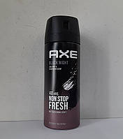 Дезодорант мужской аэрозольный Axe Black Nigth (Акс блек найт) 150 мл.