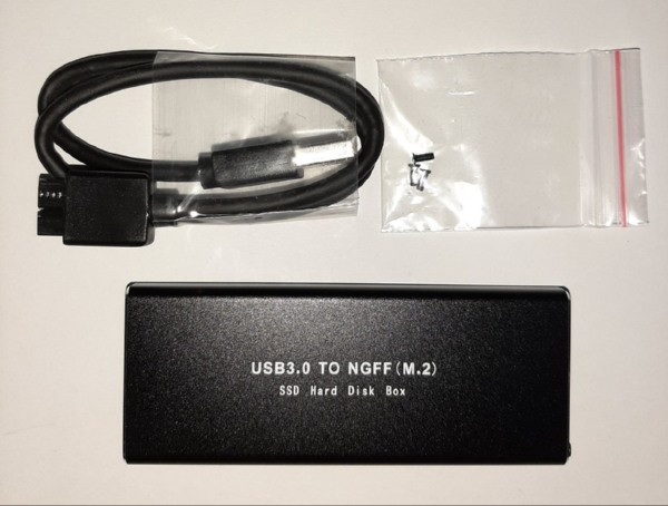 Кишеня зовнішня USB3.0 M.2 NGFF SSD