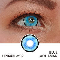 Кольорові контактні лінзи Urban Layer Aquaman Blue