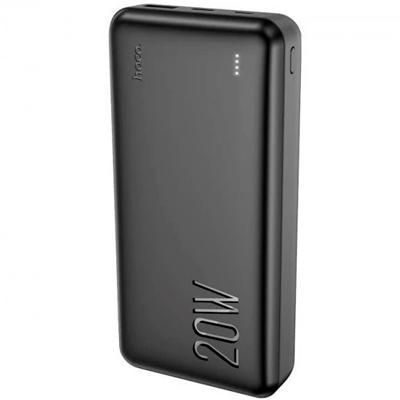 Портативний акумулятор павербанк Power Bank Hoco J87A (20000 mAh) Tacker PD20W+QC3.0 Black