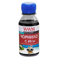 Чернила WWM C49/BP-2 Canon GI-490 100г Black пигментные