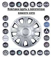 Автомобильные колпаки SKS 319 R15 к-т 4 шт. Колпаки на диски с логотипом авто