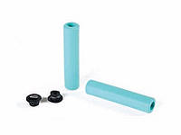 Грипсы BIANCHI MTB Silicone 130 mm Celeste