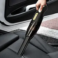 Портативный вакуумный пылесос для авто и дома от аккумулятора Vacuum Cleaner YH05 USB, Ch2, Хорошее качество,