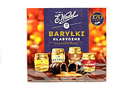 Конфеты шоколадные бочки с алкоголем E.Wedel Barylki Klasyczne 200 г Польша
