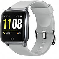 Смарт-часы Smart Watch ID205S, с функциями контроля здоровья, с экраном 1.3", серые