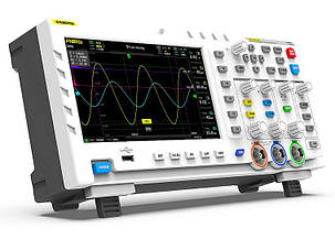 Цифровий осцилограф FNIRSI-1014D 2х100 МГц 1 ГВ/с із вбудованим генератором сигналів