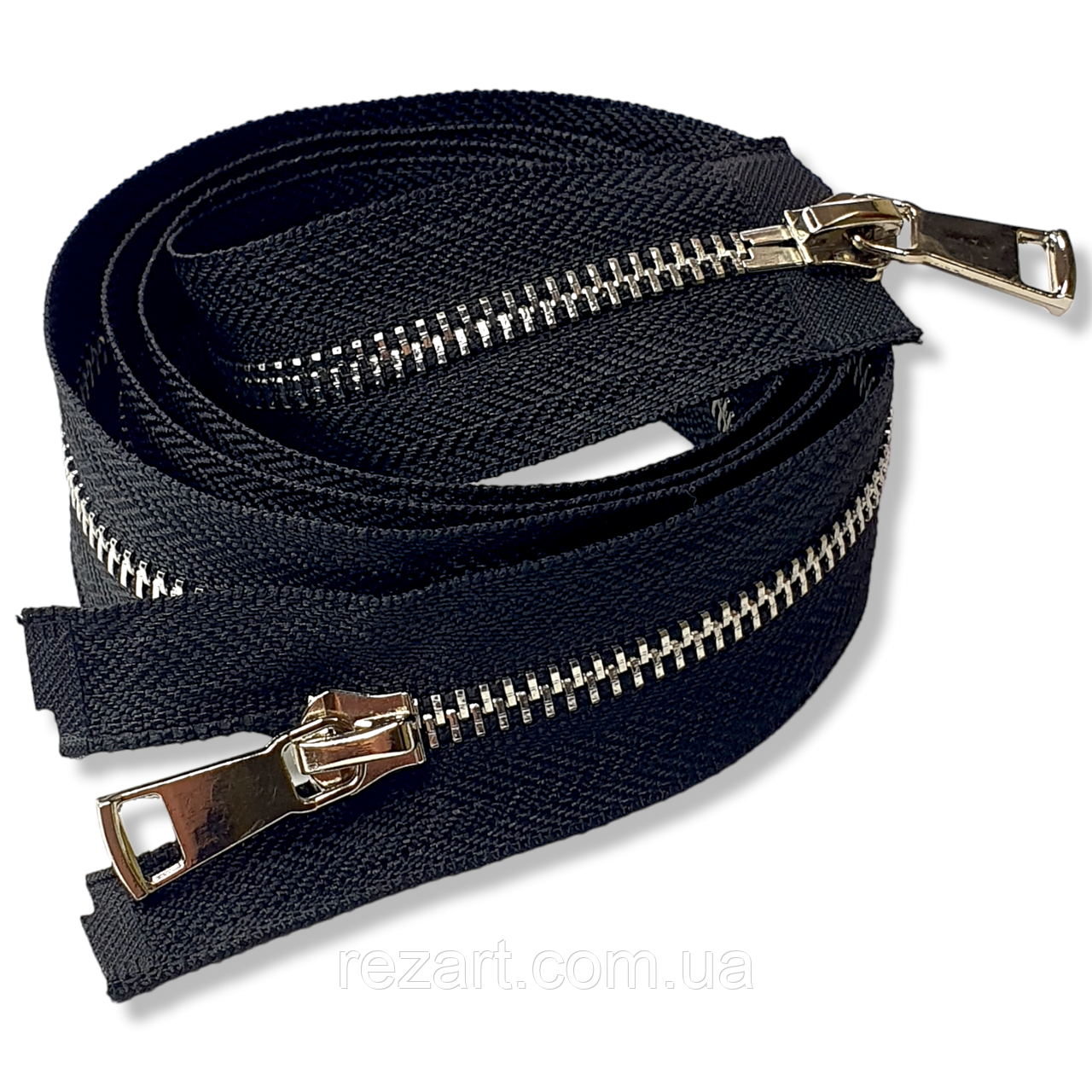 Брючна спіральна блискавка 18см т. синій №233