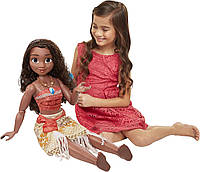 Кукла Jakks Disney Moana высотой 32 дюйма, идеальная поза, включает в себя расческу для волос (модель: 48