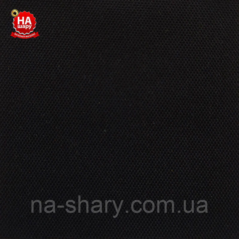 Тканина оксфорд сумочна 600D.ПУ чорний