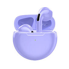 Air Pro 6 TWS Беспроводные наушники с микрофоном (Purple), фото 2