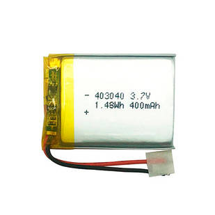 Акумулятор 403040 Li-pol 3.7В 400мАг для RC моделей DVR GPS MP3 MP4