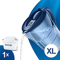 Brita Фільтр-глечик Marella XL Memo MX 3.5 л (2.0 л очищеної води), синій