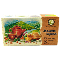 Подарочный набор травяных чаев "Ароматы Карпат" 120 г