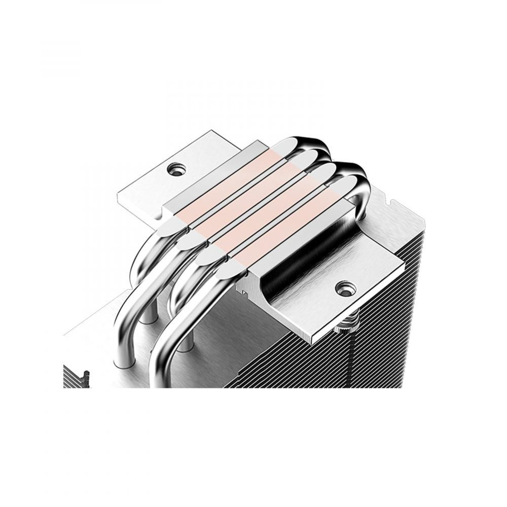 Кулер для процессора AMD/Intel ID-Cooling SE-214-XT ARGB White 180W FAN120мм 4pin 4 тепловых трубок белый - фото 2 - id-p1806614510