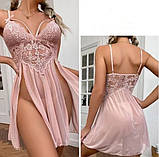 Мереживний пеньюар жіночий – сексуальний одяг для дому, подарунок для коханої, фото 9