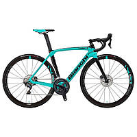 Велосипед BIANCHI Road Oltre XR.3 CV Ultegra 11s Disc 50/34 R418 Celeste Размер рамы 53